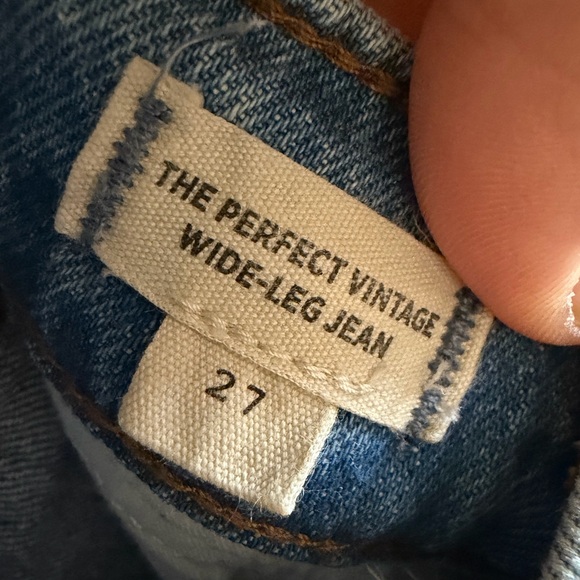 Madewell The Perfect Vintage Wide Leg Jean - Picture 4 of 4